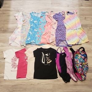 Girls 15 Pc Summer Lot Youth Small